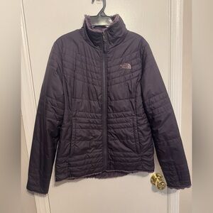 North face Womens purple reversible coat Size Small